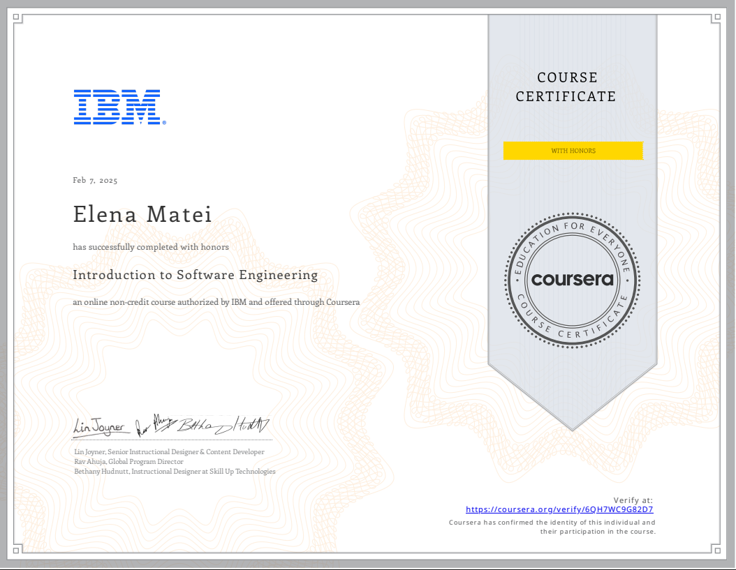Diplom IBM